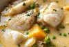 Fish chowder soup - Súp cá hầm kiểu Âu chuẩn vị kèm bánh mỳ giòn 