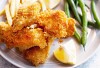Lạ miệng với cá tẩm dừa nạo chiên giòn kèm salsa xoài 