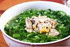 Giải nhiệt ngày hè: Canh cải xanh nấu cá lóc thanh mát