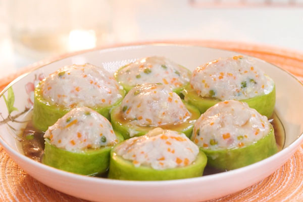 Huong-dan-lam-cha-ca-hap-bau-ngot-thanh Cach-lam-cha-ca-hap-bau-thanh-mat