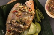 Cá diêu hồng hấp kiểu thái - chua cay đậm vị, ngon khó cưỡng