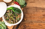 Hương vị tinh tế cùng món cá chình hấp cải bó xôi thơm ngọt tự nhiên