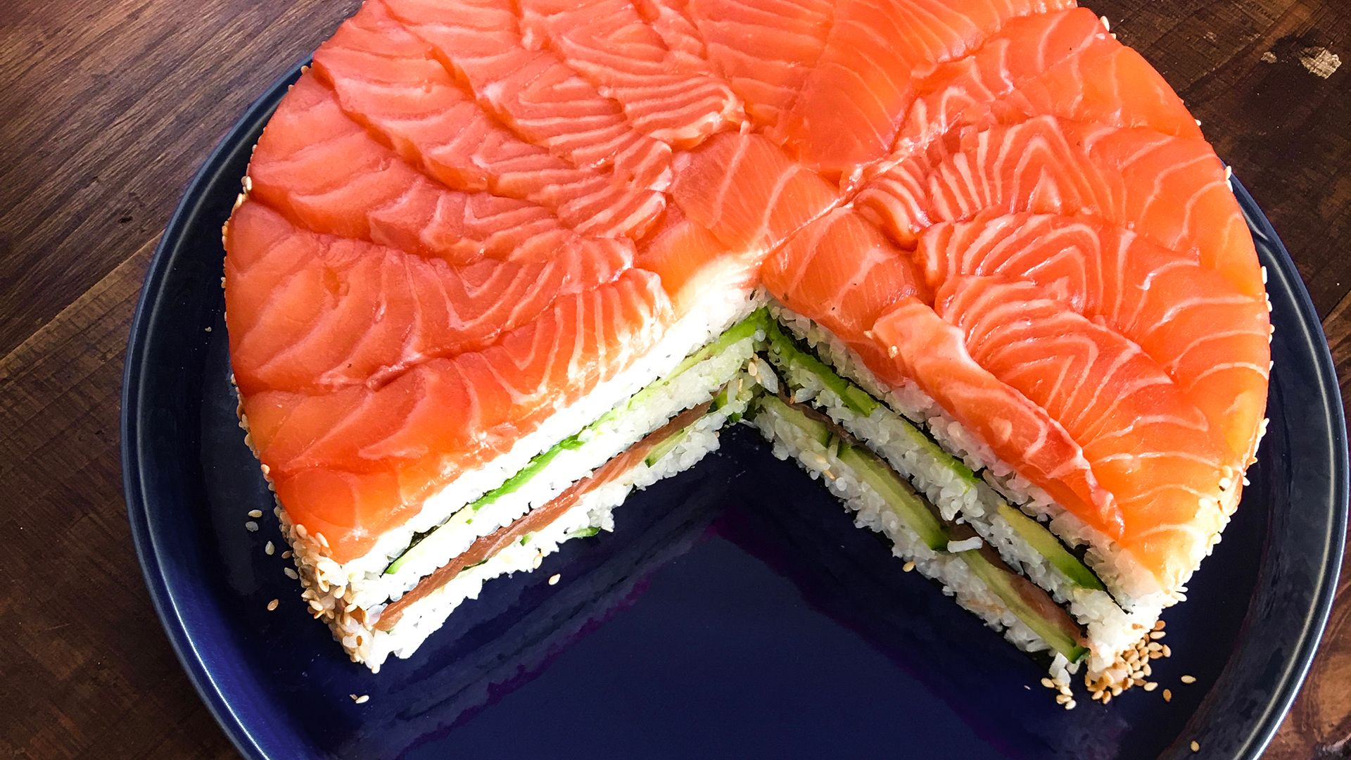Huong-dan-lam-sushi-cake-tang-nguoi-than Cach-lam-sushi-cake-dac-biet
