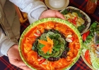 Đánh thức vị giác cùng gỏi cá tầm sốt thái chua cay